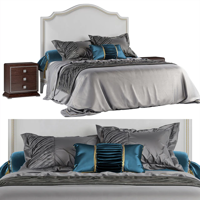 Кровать REGENCY The Sofa & Chair company и тумбы LCI — Скачать