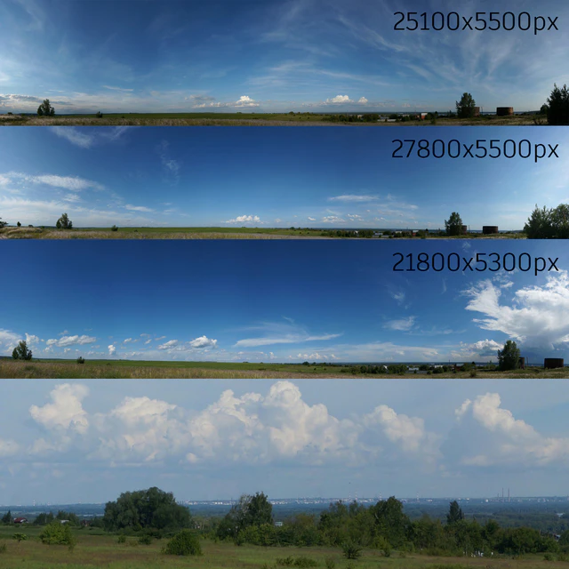Panorama of the sky, collection No. 7 — Descargar