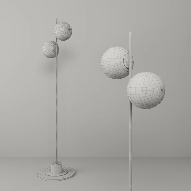 Bohrer 69 "Tree Floor Lamp — Descargar