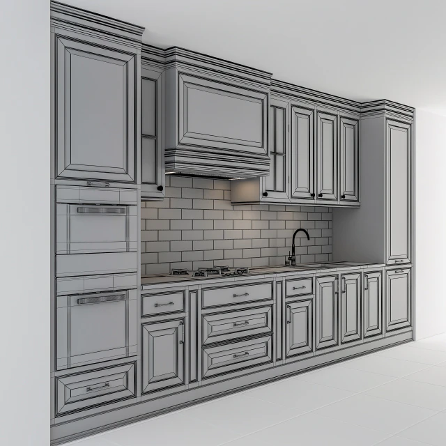 Kitchen NeoClassic - Cream Set 28 — Descargar