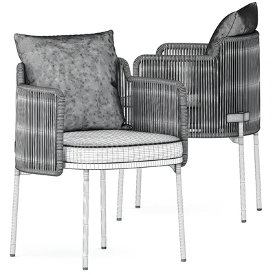 TAPE CORD OUTDOOR chair by Minotti — Вид 3