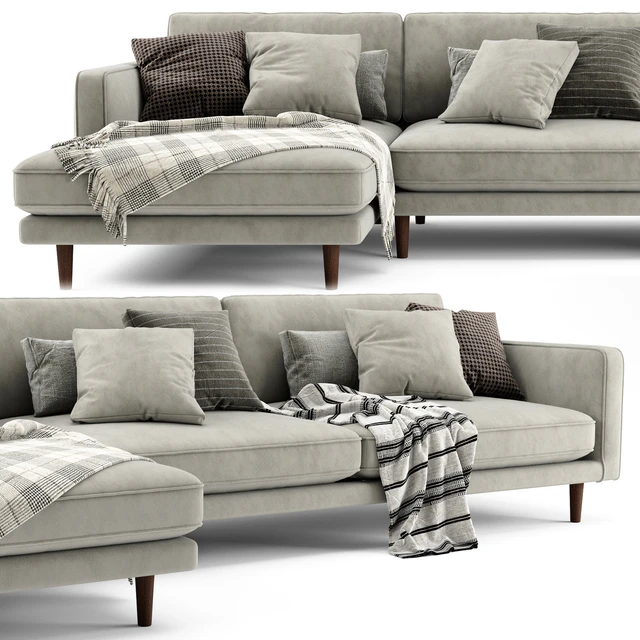 Linteloo Pleasure Chaise Longue Sofa — Скачать