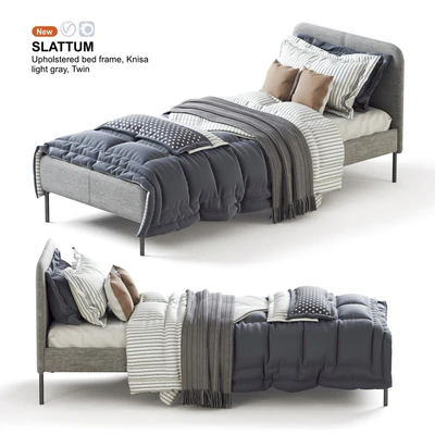 IKEA SLATTUM twin bed — Ver 1