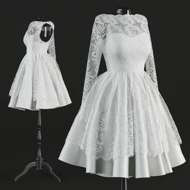 Short Wedding Dress — Descargar