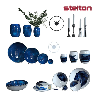 Набор посуды stelton stockholm и торт — Вид 1