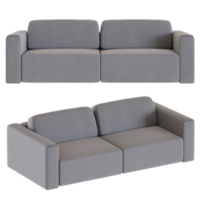 Sofa Santo Textile Gray — Ver 1