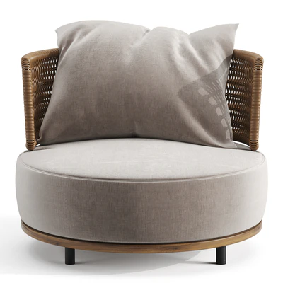 Minotti quadrado armchair — Вид 2