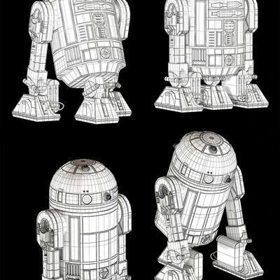 R2-D2 (Star Wars) — Вид 2