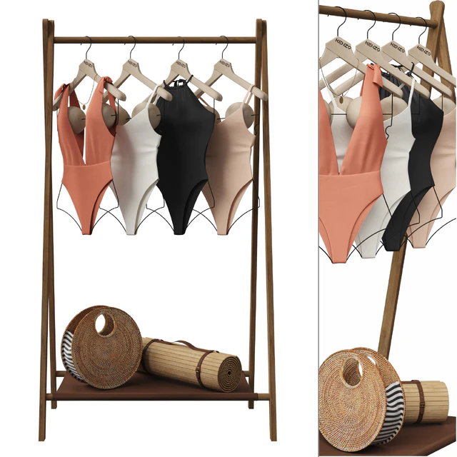Set of swimwear and beach accessories for shop 002 — Descargar