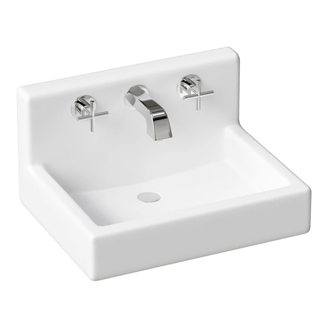 Wall mounted washbasin Duravit Vero 453600025 — Descargar