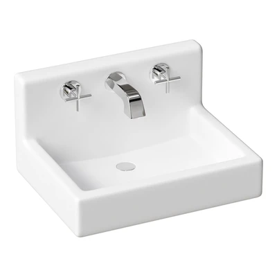 Wall mounted washbasin Duravit Vero 453600025 — Descargar