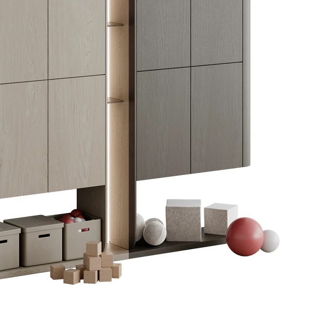 Детский шкаф 003 — Скачать