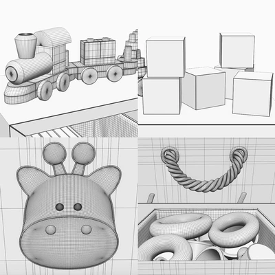 Набор игрушек для детской — Вид 3