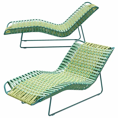 Paola Lenti Telar chaise longue — Вид 1