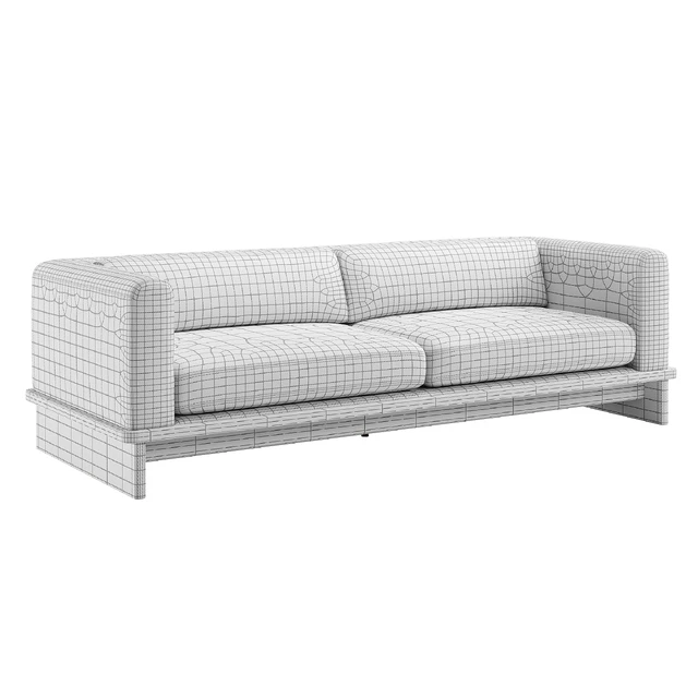 CB2 Tablon Snow Sofa — Скачать