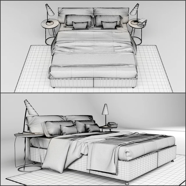 Flou. Nathalie bed. — Descargar