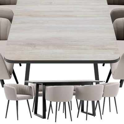 Alina dining chair and Sheffilton table — Ver 2