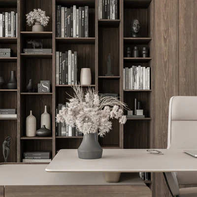 Boss Desk - Office Furniture 483 — Ver 3