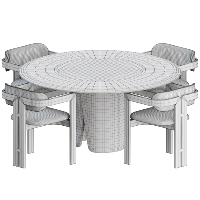 Dinning Set by Gallotti&Radice — Скачать