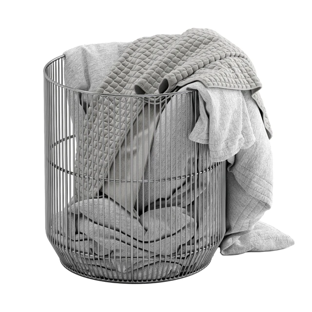 Westelm Metal basket with blanket — Descargar