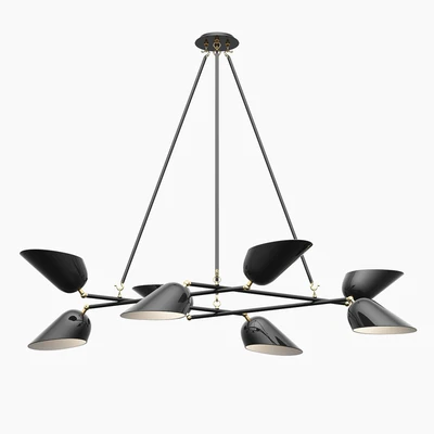 Axis Diamond Chandelier — Ver 1