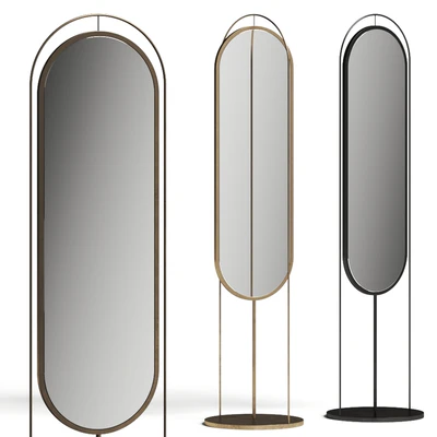West Elm Tall Oval Floor Mirror — Вид 1