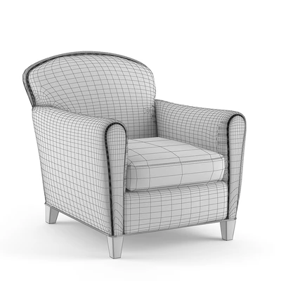 Crate&Barrel / Eiffel Leather Chair — Ver 2