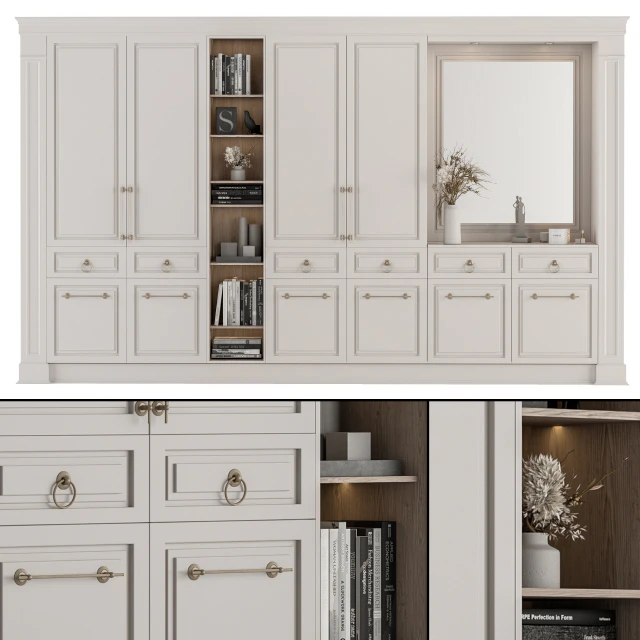 Hallway 22 - White and Wood Classic Set — Descargar