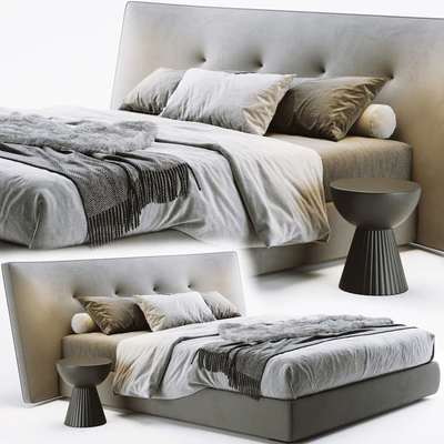 Poliform Rever Bed — Ver 1