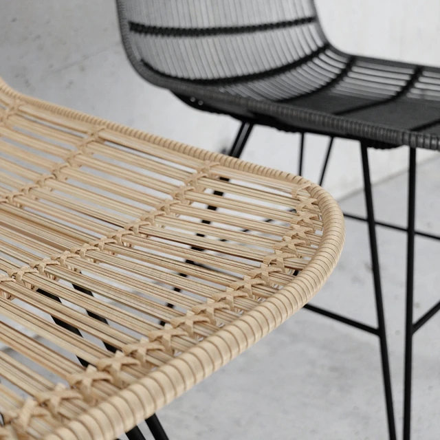 HKLiving - Rattan Dining Chair - 2 colors — Descargar