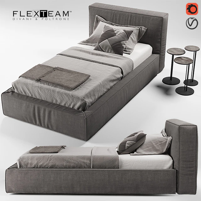 FLEXTEAM SLIM ONE bed (single) — Descargar