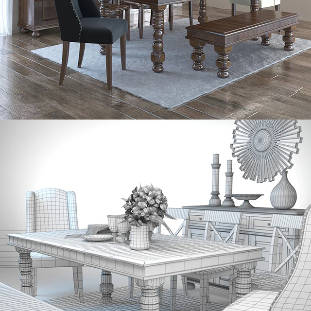 Signature Design by Ashley Gerlane Casual Dining Room Group — Скачать