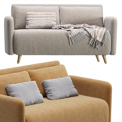 Sofa Kusken Vertical Lavender by Divan.ru / Диван Кускен — Вид 4