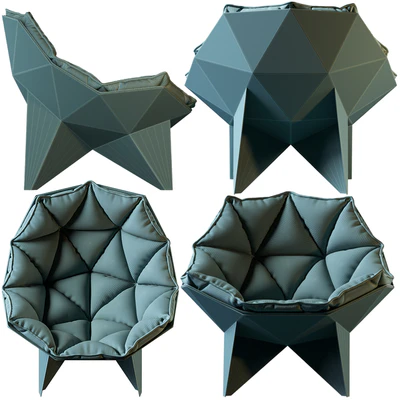 Q1 LOUNGE CHAIR BY ODESD2 — Ver 3