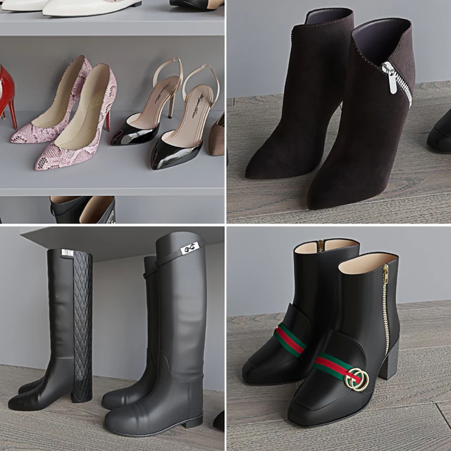 Set of women's shoes 1 — Descargar