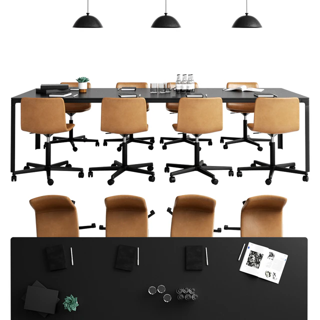 Fredericia Pato Chair & Mesa Table — Скачать