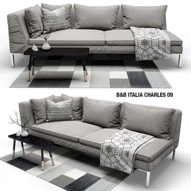 Sofa B &amp; B ITALIA CHARLES — Descargar