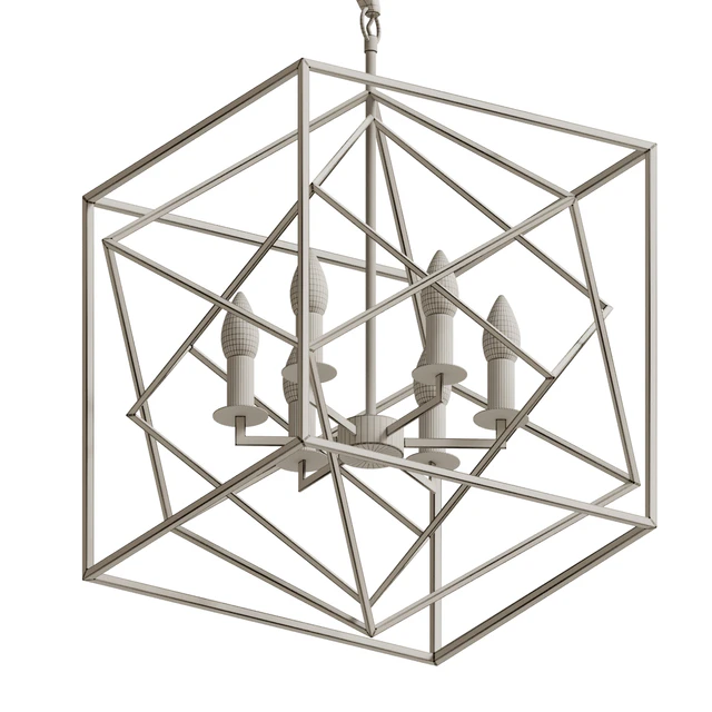 Люстра cubist chandelier designed by kelly wearstler — Скачать
