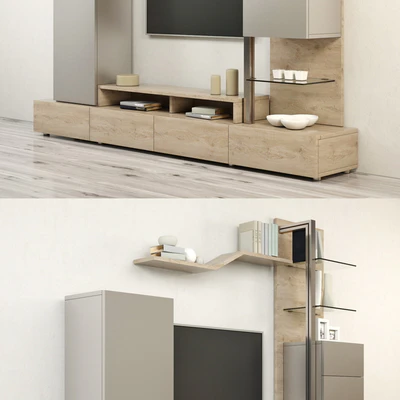 Furniture for TV &amp; Multimedia - GAUTIER COLLECTION ADULIS — Ver 2