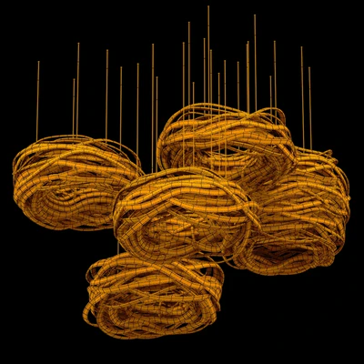 Decor wood nest n1 / Decor wood nest No. 1 — Ver 4