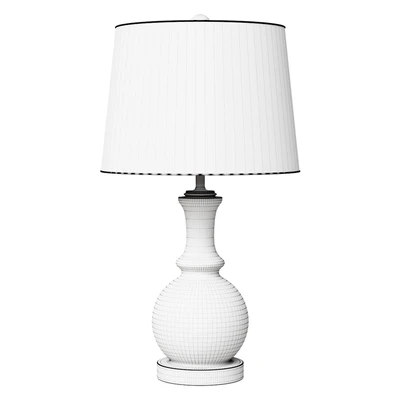 Lavelle 25 in. Mercury Silver/Brass Gold Glass Table Lamp (Set of 2) — Ver 2