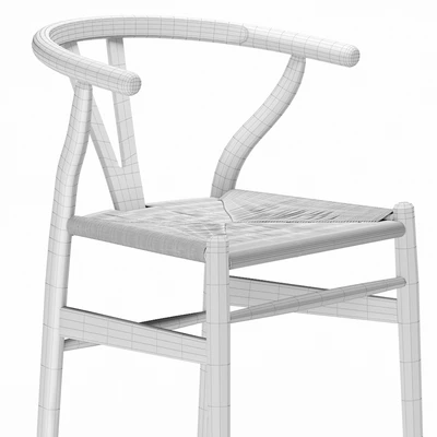 Wishbone Counter Stool — Ver 2