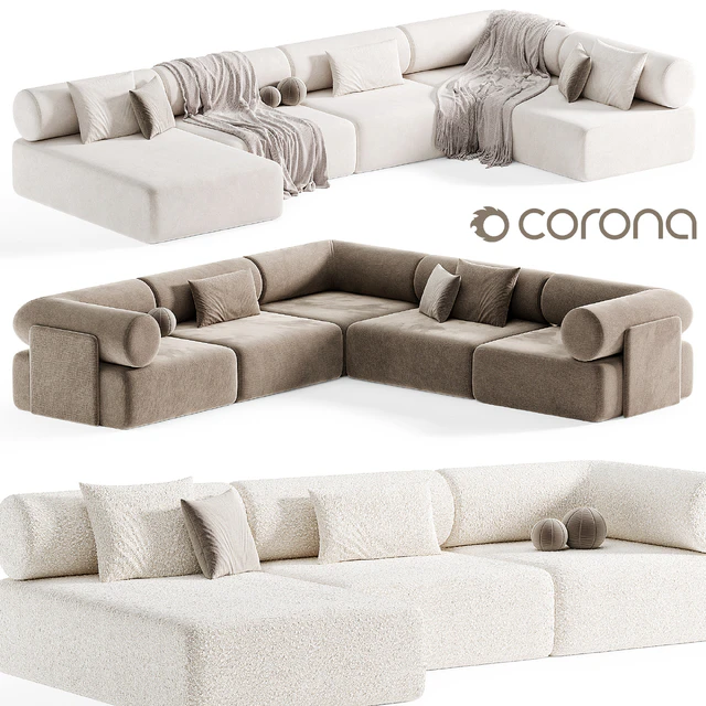 CIPRIANI U SHAPED SOFA Modern By lusso living — Скачать