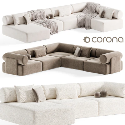 CIPRIANI U SHAPED SOFA Modern By lusso living — Вид 1