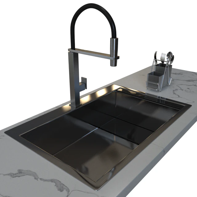 Washing Franke CLV 210 and mixer Frakce Centinox — Descargar