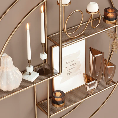 Salvage Wire Shelf Gold — Ver 2