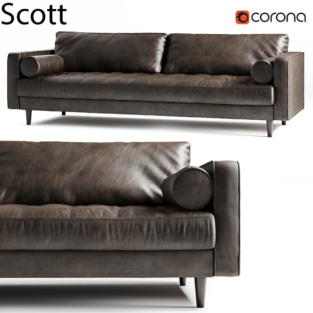 Scott 3 Seater Sofa — Descargar
