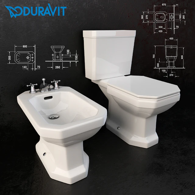 Duravit 1930 Series Sanitaryware — Descargar