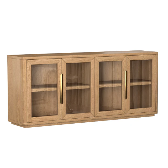 BRETON GLASS 4-DOOR SIDEBOARD — Descargar