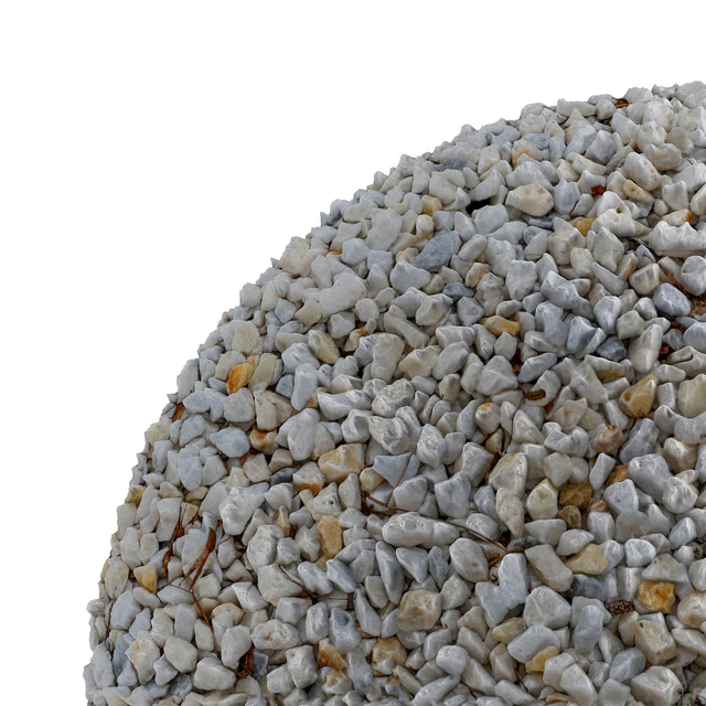 Seamless white pebble texture — Descargar